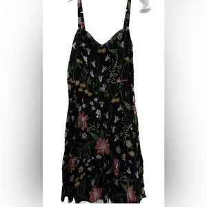 Old Navy Black Floral Sundress